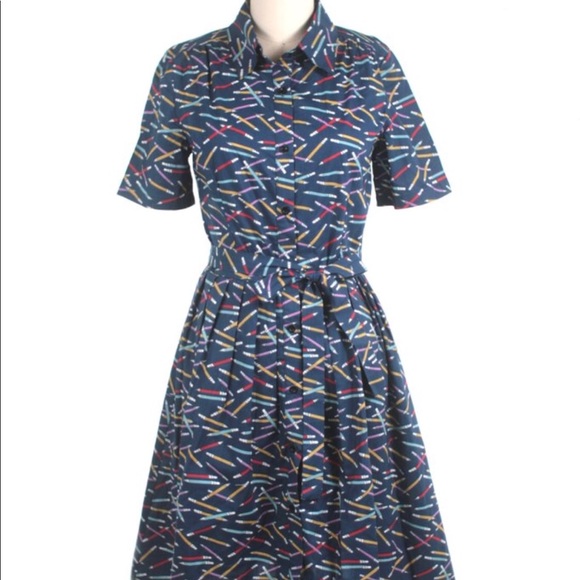 Frock Shop Dresses & Skirts - NWT Frock Shop Pencil Print Shirt Dress - XS